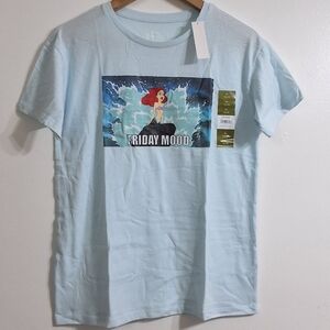 Disney Little Mermaid Ariel Short Sleeve Graphic T-Shirt, Size XL(14/16), NWT